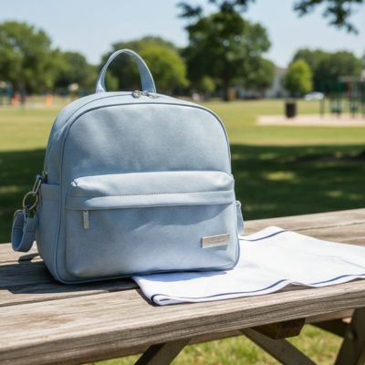 Backpack diaper bag