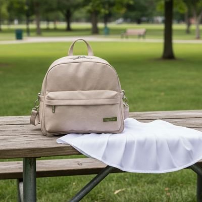 Backpack diaper bag